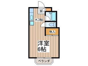 エスポア－ル武蔵野の物件間取画像